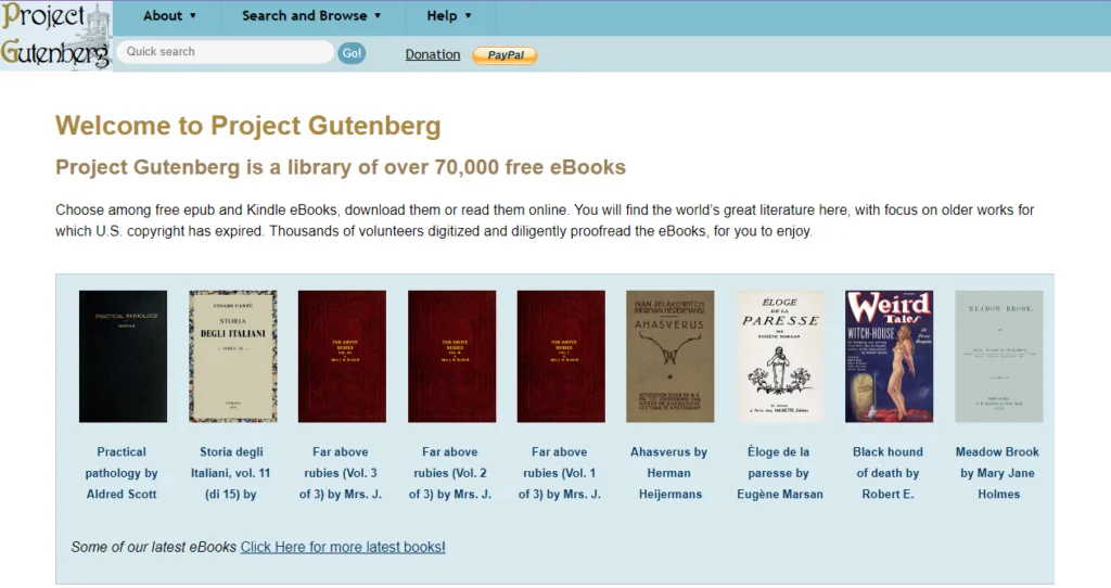 Project Gutenberg
