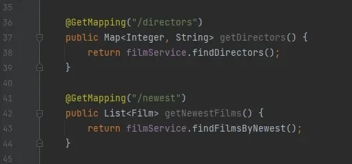 getDirectors method